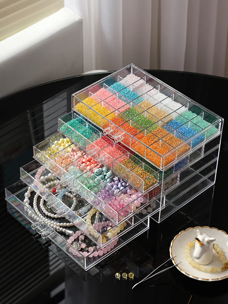 20x Clear Small Plastic Containers Transparent Storage Box with Lid for  Small Items Beads Earring Crafts Jewelry Holder - AliExpress