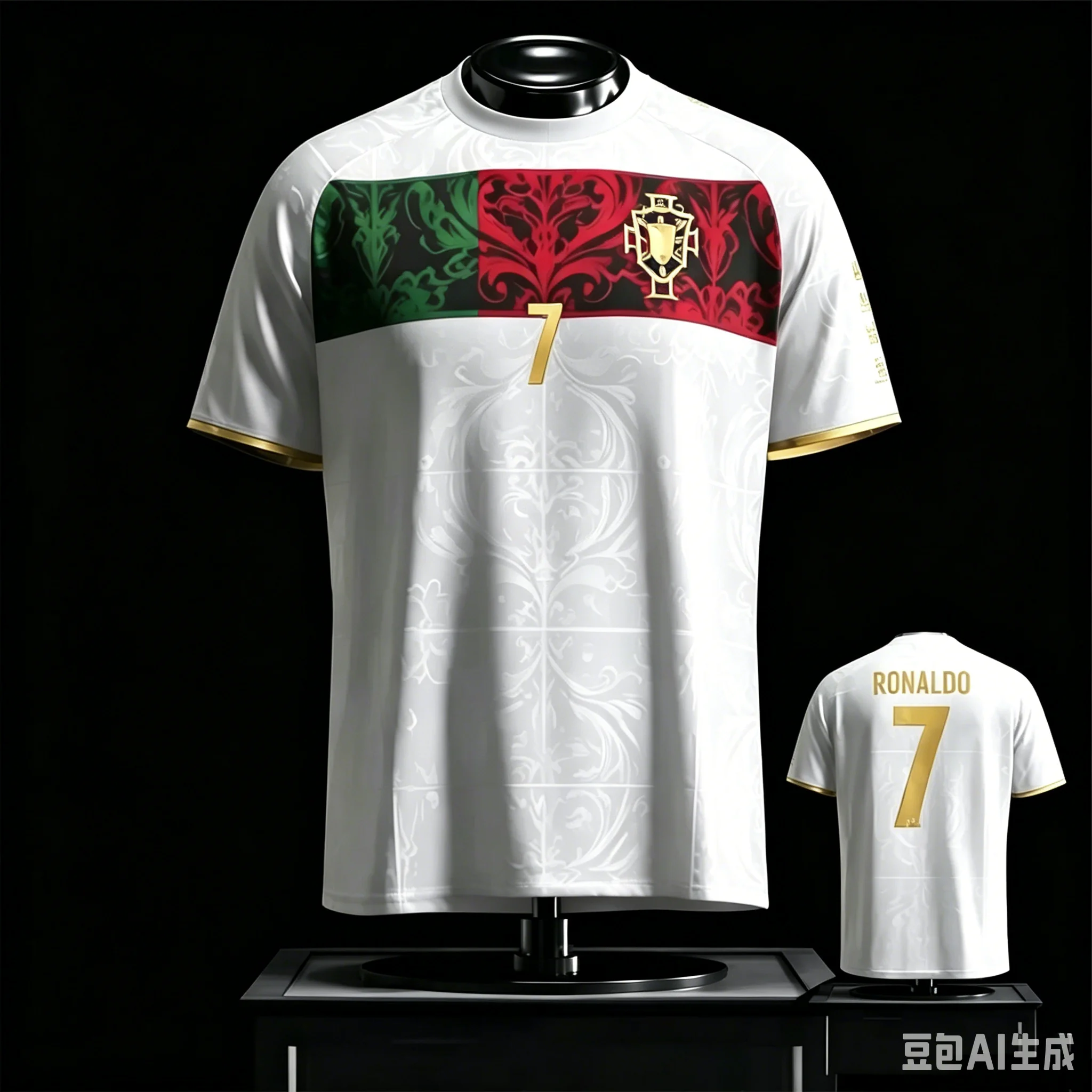 2026 Neue Cristiano Ronaldo Gedenk-Edition Trikot/T-Shirt – Portugal Team Herren- und Damen-Sport- und Freizeitmode-Oberteile