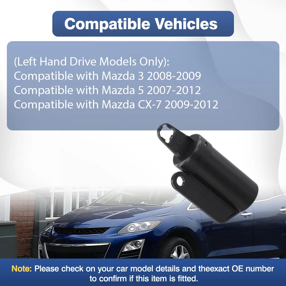 Mazda CX-7 2009 2010 2011 2012 1pc LHD 블랙 오른쪽 글러브 박스 댐퍼(유체 포함) BP4K-64-08X 내부 교체 부품