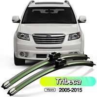 For Subaru Tribeca 2005-2015 2pcs Front Windshield Wiper Blades Windscreen Window Accessories 2006 2007 2010 2012 2013 2014 1