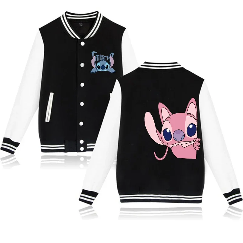 thumbnail image 1 of Sudadera con capucha de Disney para hombre y mujer, chaqueta de béisbol de los años 90, Y2k, sudadera para niño y niña, chaquetas Harajuku, ropa de calle, abrigos universitarios, 1 of 5