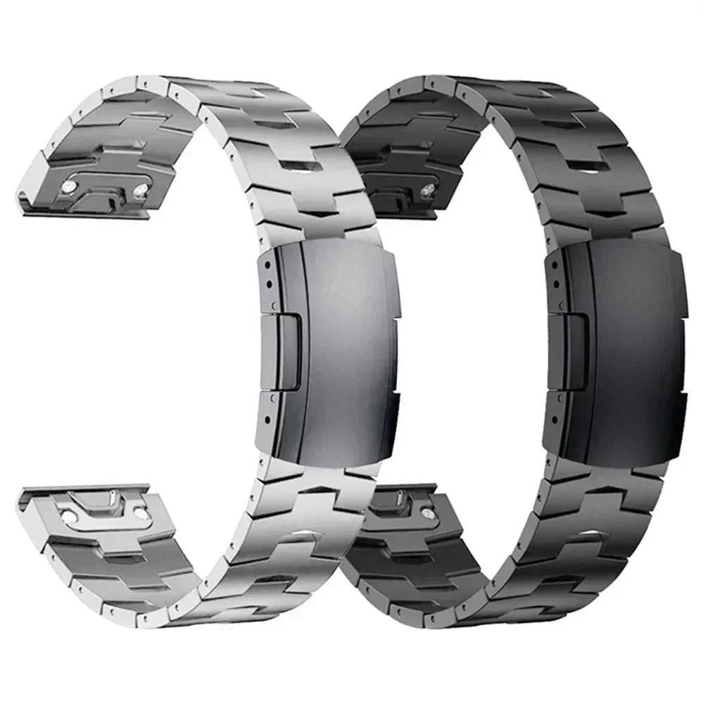 Garmin Quick Fit Titanium Metal Watch Band