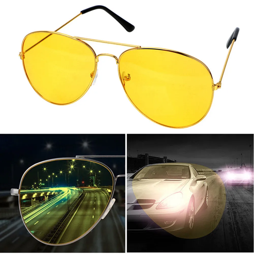 thumbnail image 2 of Anti Glare Glasses Night Vision Driving Glasses - HD Polarized Anti-Glare Eyewear For Men & Women Night Vision Goggles 2 of 11