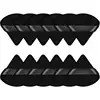 12Pcs Triangle Powder Puff Soft Makeup Sponge Face Make Up Eyes Contouring Shadow Cosmetic Washable Velvet Makeup Puff Tool 1