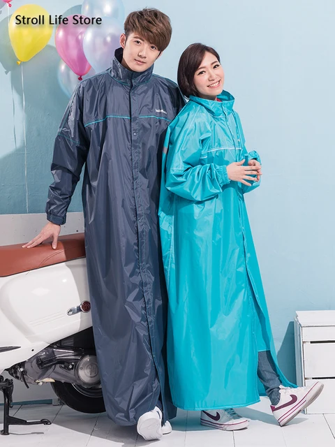 Adult Windproof Men Raincoat Women Long Motorcycle Rain Coat Korean Outdoor Hiking Rain Poncho Jacket Gabardina Mujer Gift Ideas