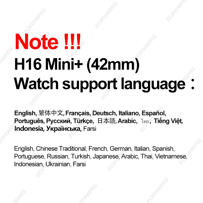 H16 Mini+ 42mm Smart Watch AMOLED 1GB ROM Local Music Women Sport Watches Series 10 AOD Mode Compass Smartwatch for Android IOS 4