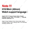 H16 Mini+ 42mm Smart Watch AMOLED 1GB ROM Local Music Women Sport Watches Series 10 AOD Mode Compass Smartwatch for Android IOS 4