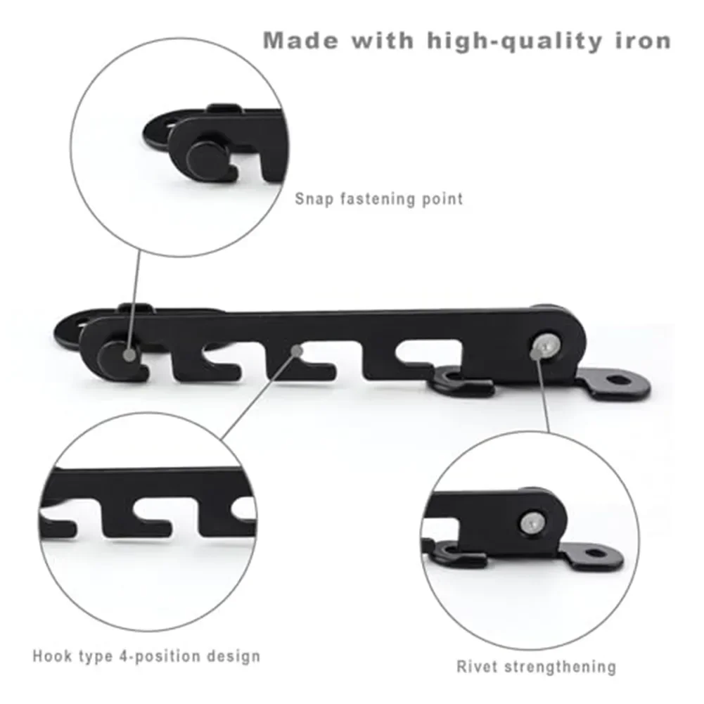1set Window Opening Limiter Window Safety Limiter Kit With Screws 4 Fixing Positions Wind Brace Stopper Building Hardware