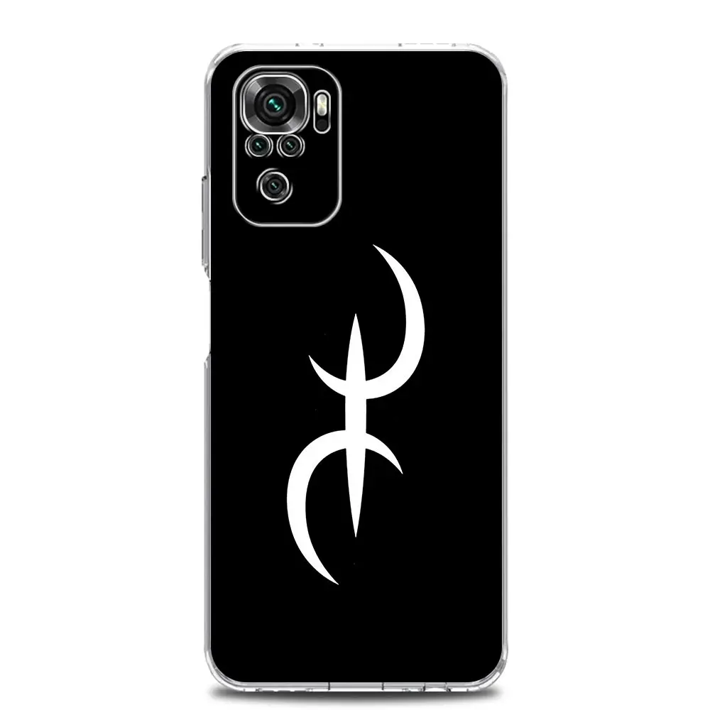 Clear Phone Case with Amazigh Berber Flag Design