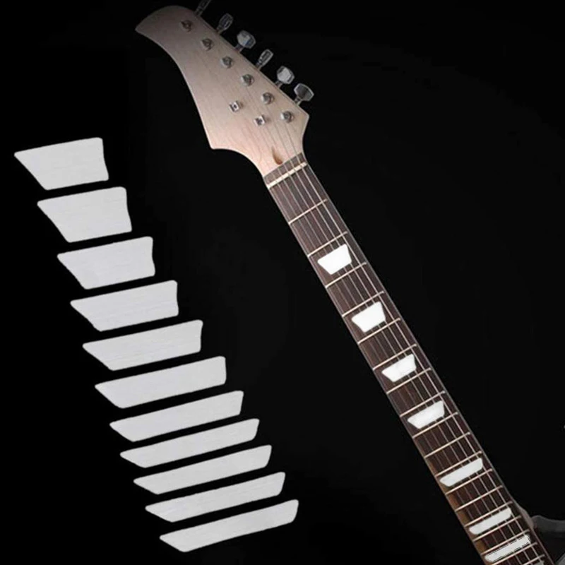 1PC 15*5.5cm Electric Acoustic Guitar Inlay Sticker Guitar Scale Sticker Fretboard Markers Decal Guitar Accessories