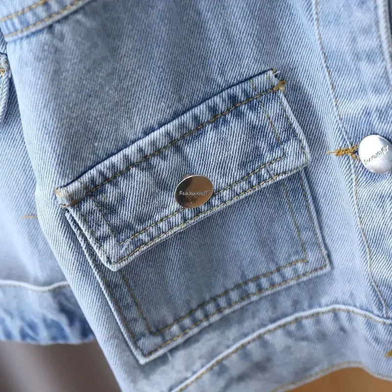Kids denim jacket Doraemon boy spring autumn 3 to 7 years old baby cartoon fashion jacket