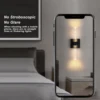 LED Wall Sconce Lighting, Modern LED Vanity Lights in Bubble Acrylic, 10W Warm White 3000K Bathroom Vanity Light Fixtures for Be 6