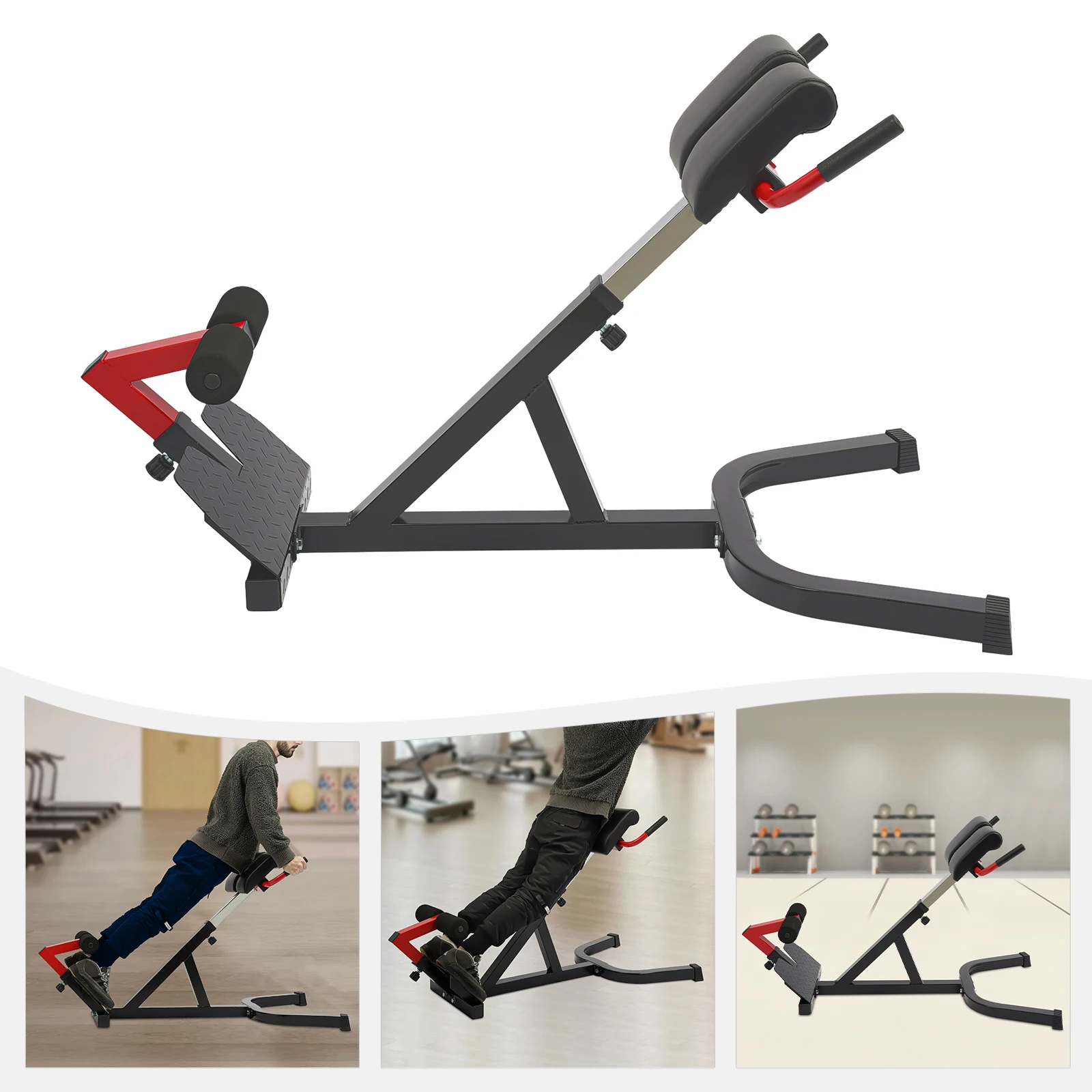 Silla romana, silla de banco de extensión hiper, banco de máquina de ...