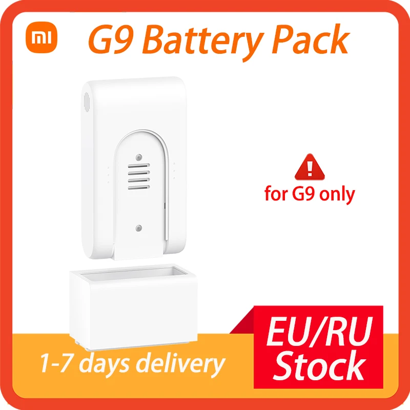 For XIAOMI G9 G10 G10pro G10plus G9plus Vacuum Cleaner Battery Pack with  Charging dock Rechargeable Lithium-Ion Battery 3000mAh - AliExpress