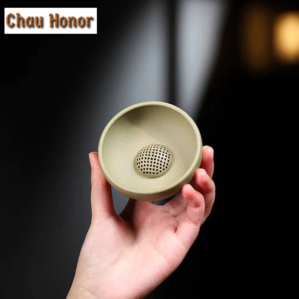 Creative Yixing Purple Clay Tea Infusor Boutique Zisha Tea Strainer Household Tea Maker Tea Filter Tableware Supplies Collection