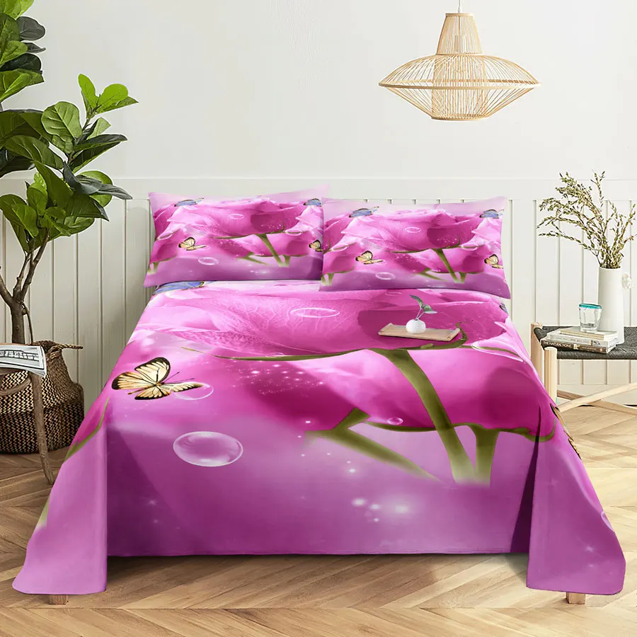 Pink bed sheet 4
