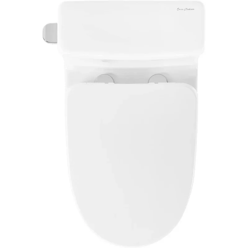 Well Made Forever SM-1T260, Sublime II One-Piece Round Toilet Side Flush 1.28 GPF