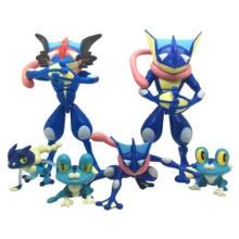 

Pokemon figures kawaii mega ash ketchum greninja action model doll pvc toy gift for cartoons children Anime collection 12-13cm