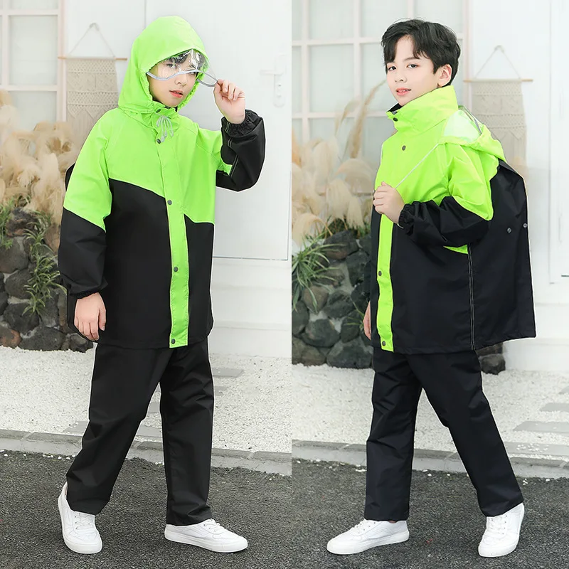Kids Waterproof Raincoat Set 3