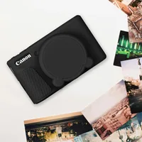 Camera Case for Canon PowerShot SX740 / SX730 Digital Camera, Soft Silicone Protective Bag Removable Lens Cover Accessories 6