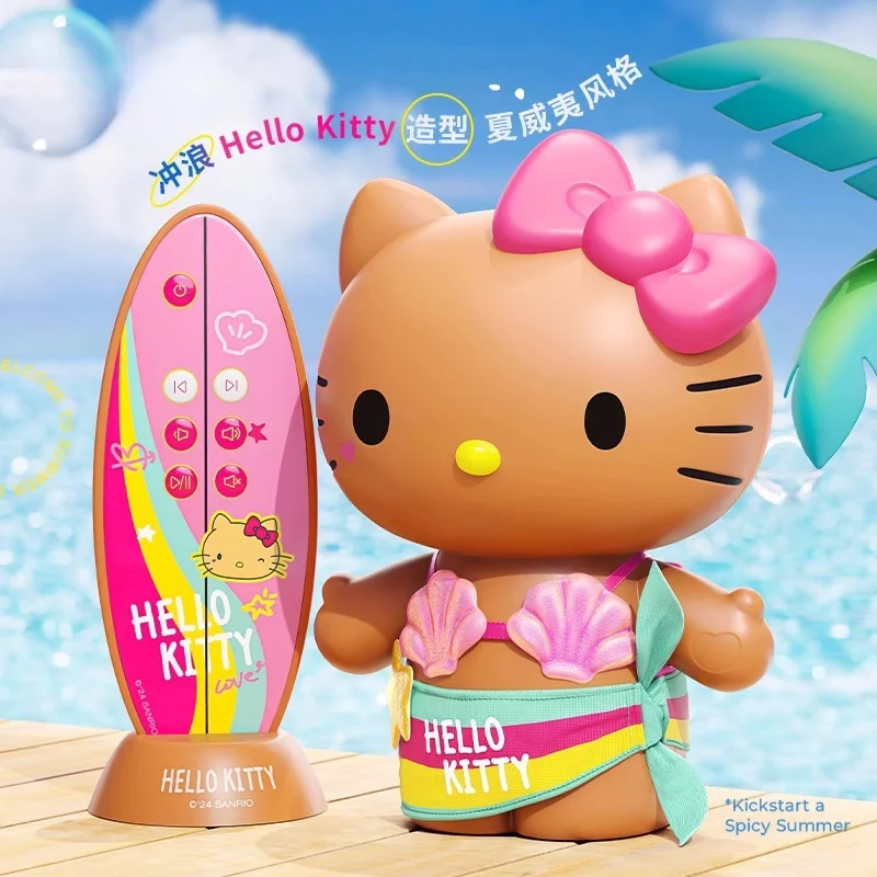 値下げ！Hello Kitty Bluetooth スピーカー サマーサーフィン ホット販売新ハローキティ Bluetooth スピーカー夏サーフィンシリーズ