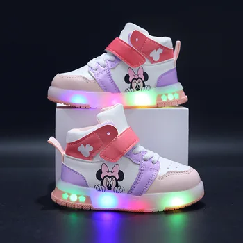 Kids Mickey LED Sport Sneakers 2