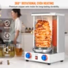 VEVOR Shawarma Grill Machine13 lbs Chicken Shawarma Cooker Gas Vertical Broiler Gyro Rotisserie Oven Doner Kebab for Home 5