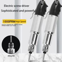 Electric Tools 36V Electric Screwdriver Small Electric Batch Plug-in Straight Handle Hand-held Electric Screwdriver Rechargeable