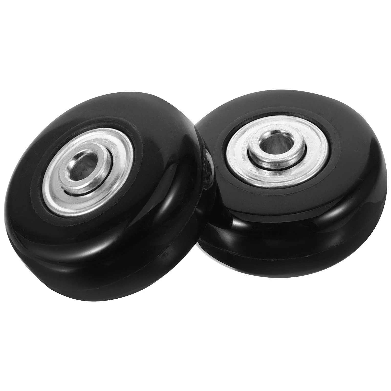 

2 Pcs Wheel Luggage Universal Inline Skate Replacement Wheels Suitcase Kit Rubber Travel
