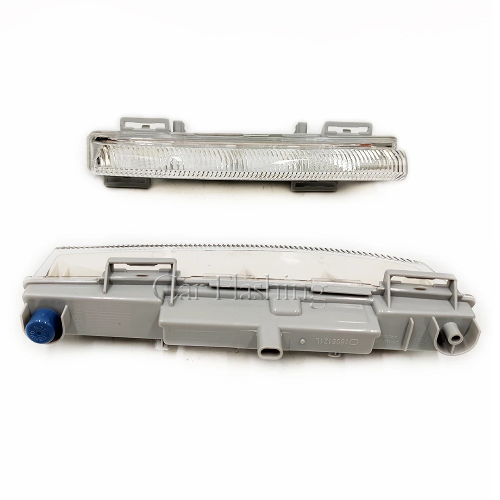 Left Drver Sde LED DRL Daytme Fog Lght For Mercedes-Benz E350 C350