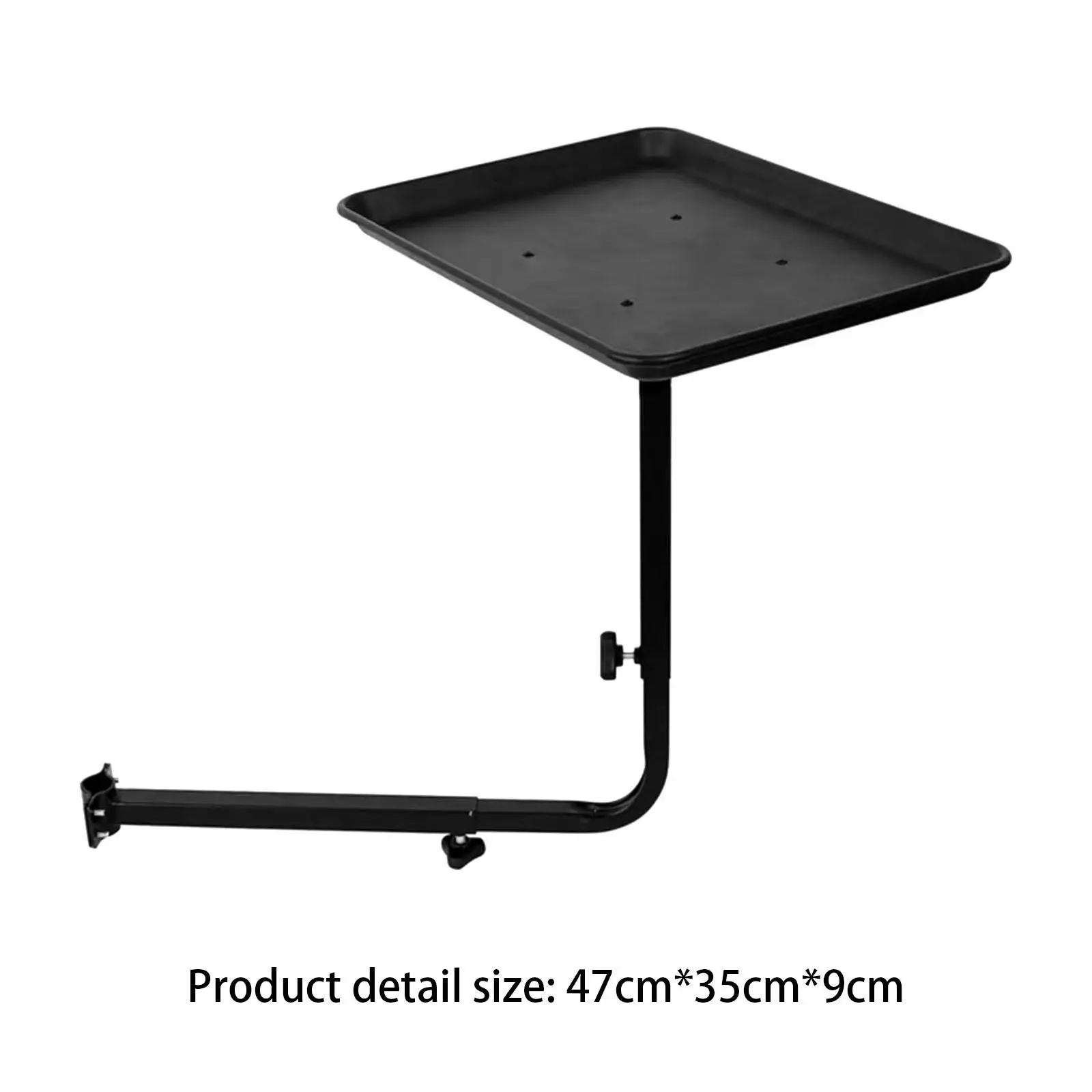 Adjustable Salon Chair Tray for Hair Styling and Beauty Care