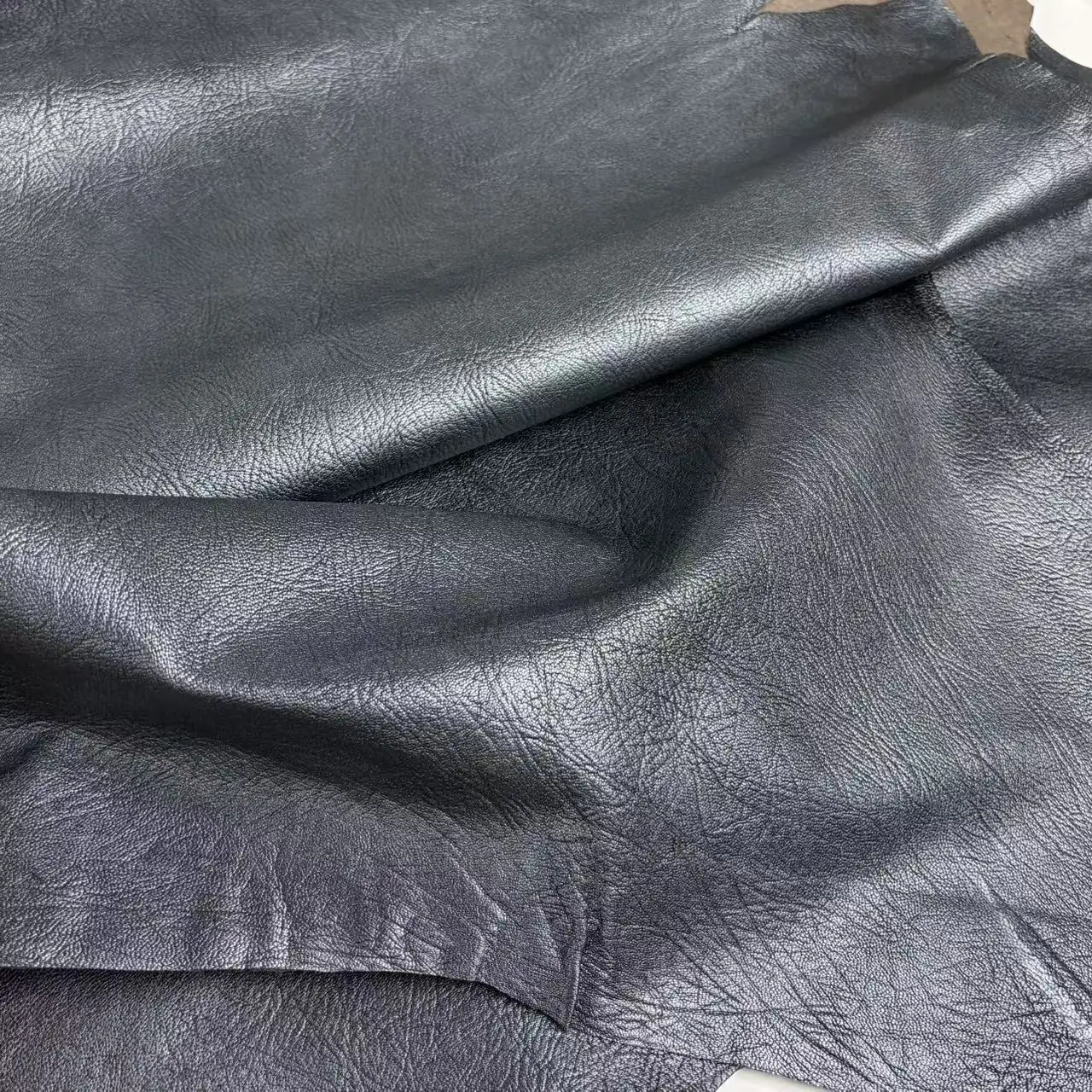 부드러운 순은회색 통양가죽, 천연 가죽 조각, 50-80cm, 의류, 신발, DIY 공예용 재료