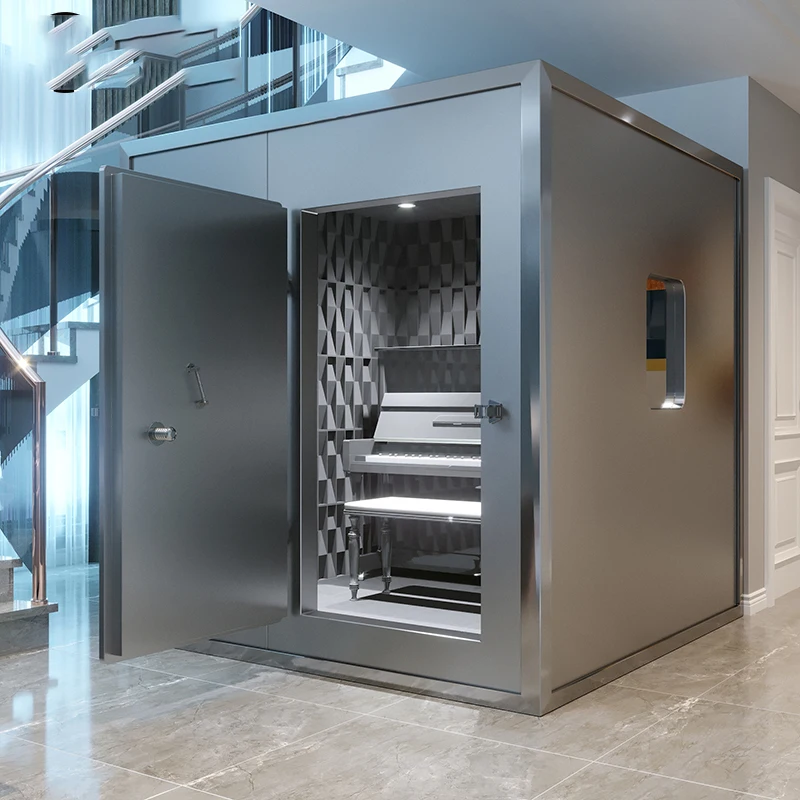 Home soundproof room professional recording studio movable sleep soundproof cabin office conference room