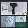Nordic Home Decoration Resin Vase Statue Sculpture Makeup Brush Holder Storage Box Pen Holder Creative Flower Pot Art Supplies 5