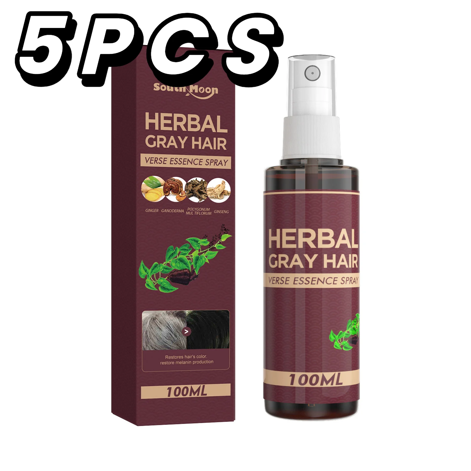 مصل بوليغونوم مولتيفلوروم لفروة الرأس جوهر رذاذ رم...