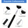 1PCS Adjustable Back Scratcher Steel Back Massage Telescopic Anti Itch Claw Massager Back Massage For Elder Tickle Massage Stick 3