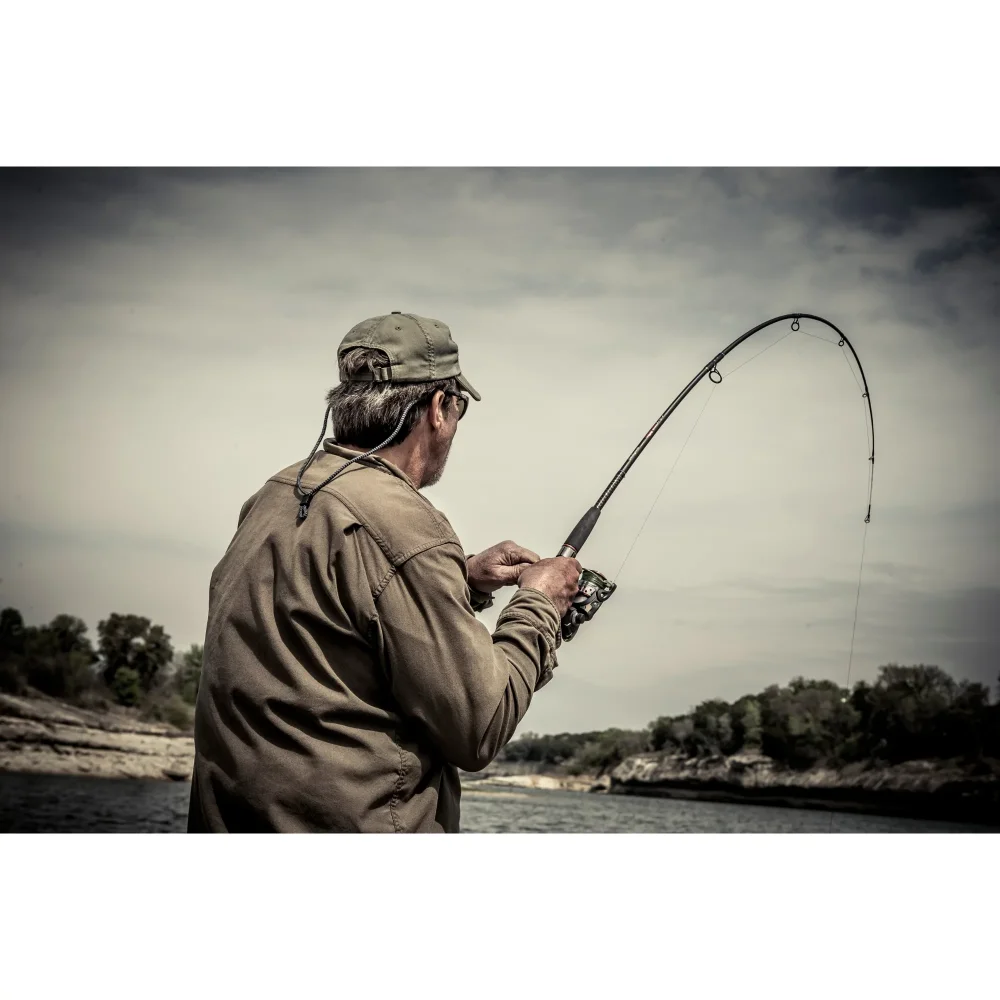 Ugly Stik 7' Catfish Spinning Rod, One Piece Catfish Rod fishing