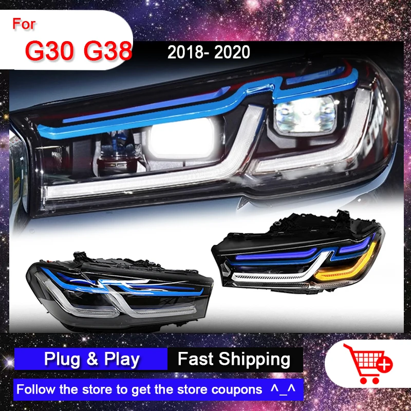 

Передние фары для BMW 5 серии G30 G38 2018-2022 525i 530i M5