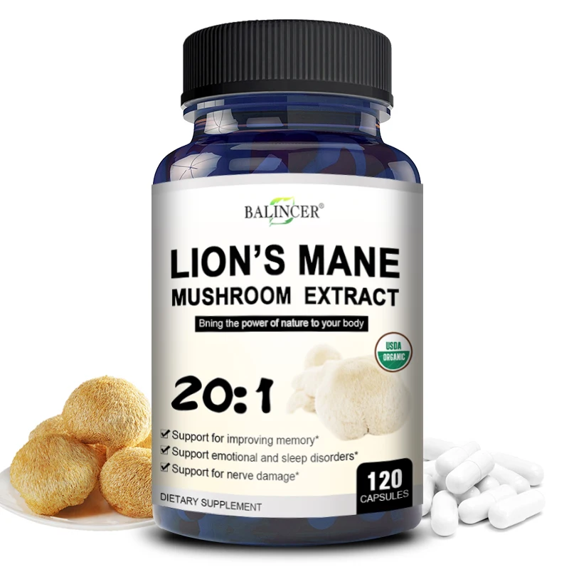 Lion's Mane Mushroom Extract for Mood and Sleep