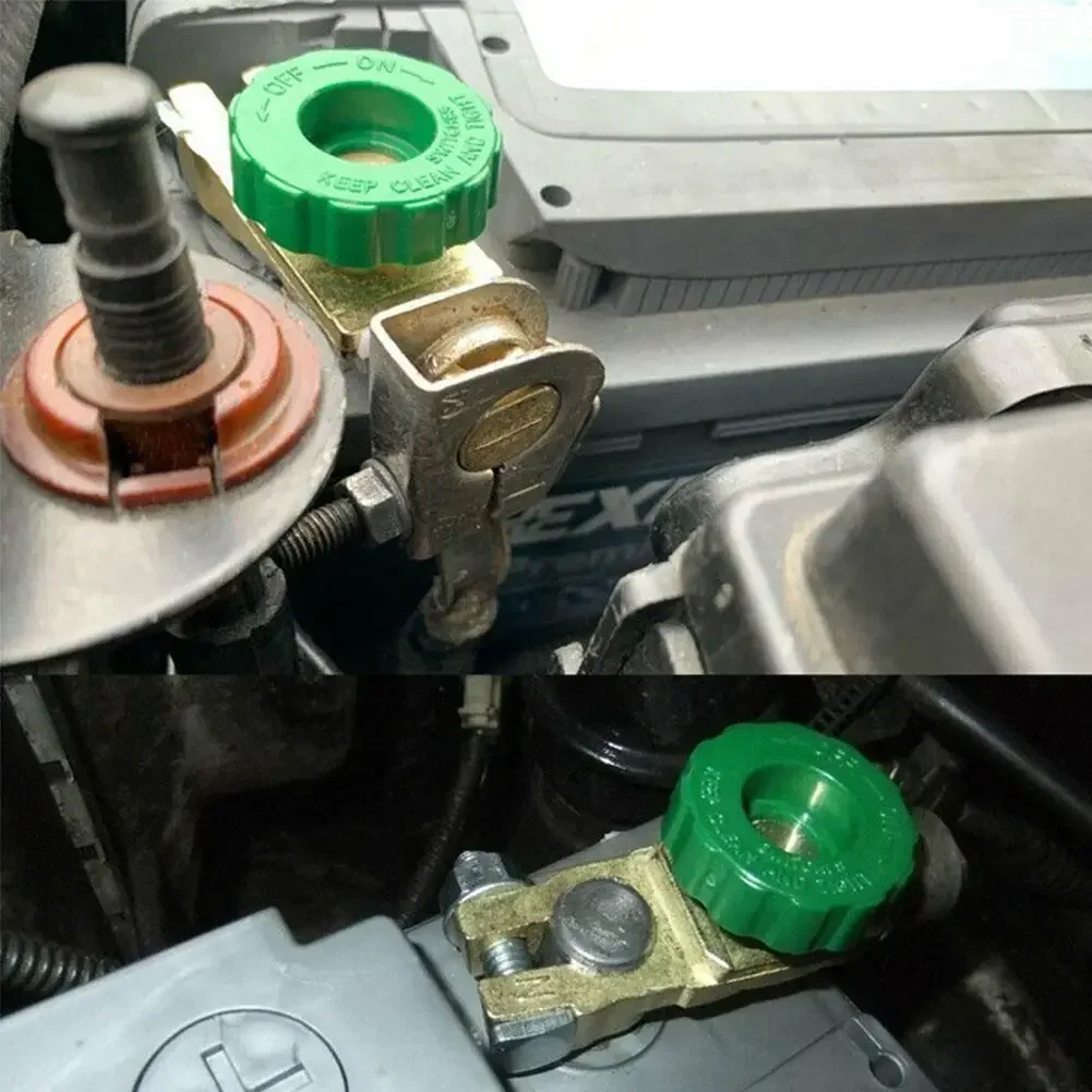 Heavy-Duty Battery Isolation Switch - Quick Power Cut-Off for Cars, Motorcycles, Trucks, and Other Vehicles