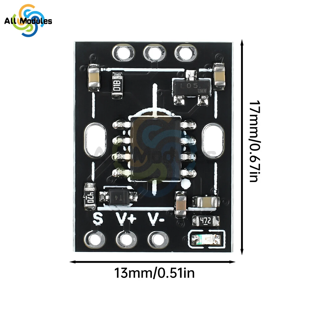 Régulateur de vitesse PWM pour moteur sans balais 5-26V 15mA ESC micro