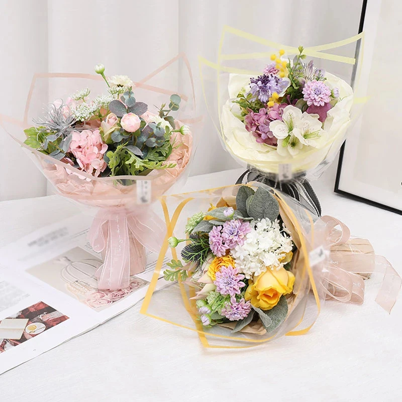 Carta da regalo per Bouquet di fiori, carta da imballaggio floreale  traforata in rete Jacquard, forniture floreali per fiori freschi, forniture per  fioristi - AliExpress