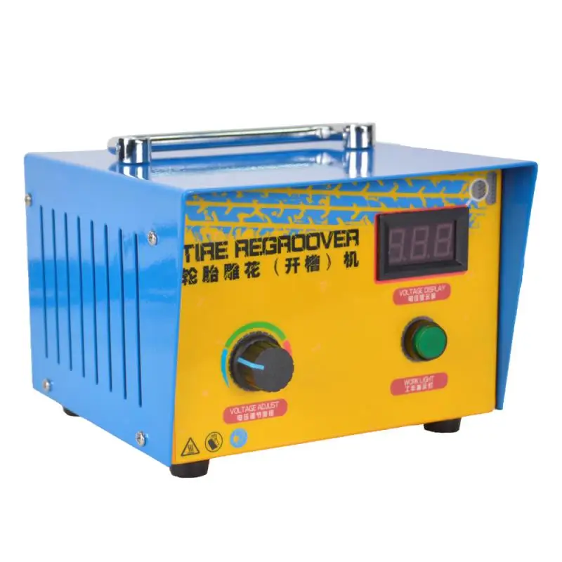1000W Digital Tire Regroover Tire Rubber Engraving Machine Truck Car Rubber Tyres Grooving Electric Cutting power Machine