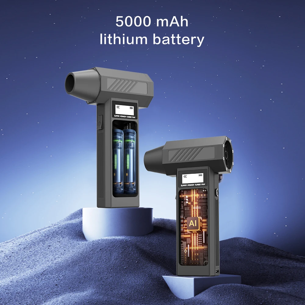 Powerful Turbo Jet Blower with LED Lighting for Industrial Use