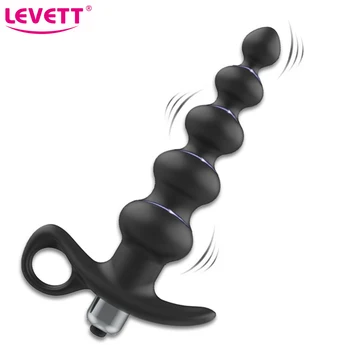 Beads Anal Plugs Vibrator Butt Plug For Men buttplug Delay Ejaculation Ring Vibrators Prostate Massager Anal Sex Toys For Women 4