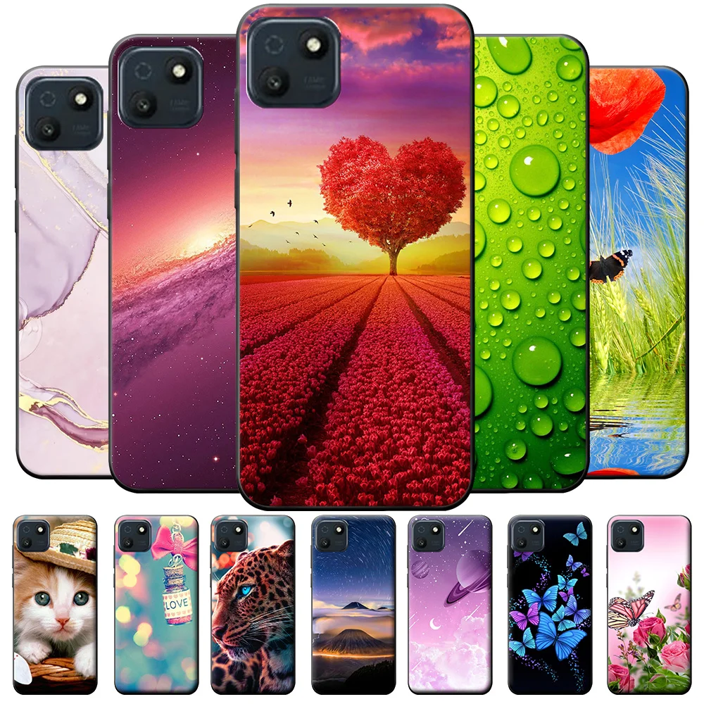 Per Wiko T10 Case W-V673-01 6.5 "Fashion Marble Case Cover Case Per Wiko T10 W-V673-02 Cover Posteriore Protettiva In Silicone Shell