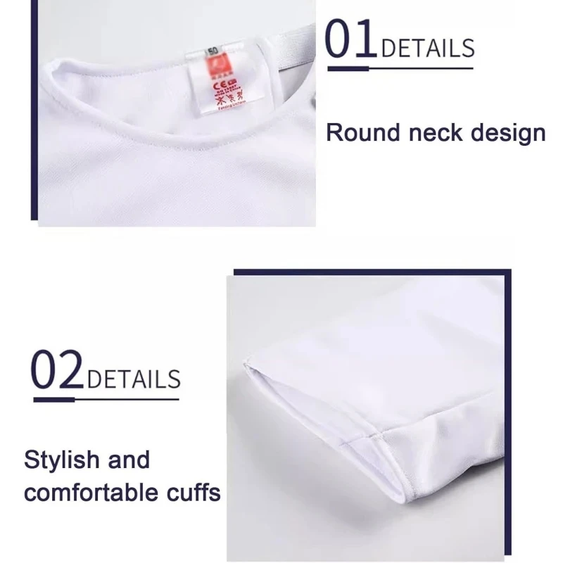 Children Adult Fencing Vest 350N Fencing Equipment Protective Suit Unisex Underarm Protector fencing chest protector