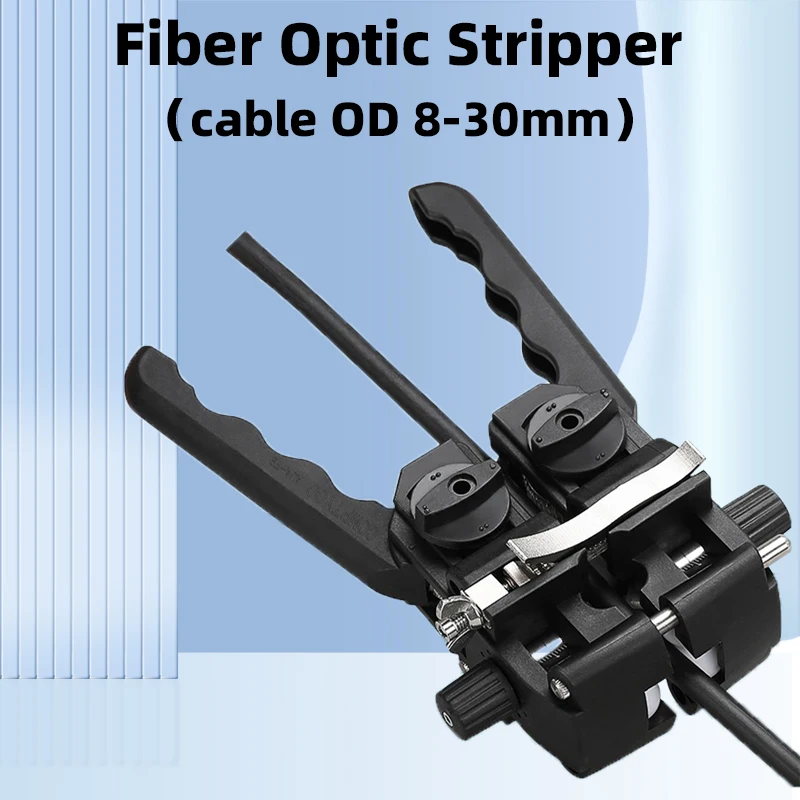 Longitudinal Fiber Optic Cable Stripper, Sheath Opening Cutter, Slitter, OD 8-30mm, AUA-F9