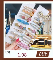 shein hair accessories Korean Frosted Large Hair Clips For Women Girl Hair Accesories Fashion Color Solid Acrylic Hairpins Toothed Non-slip BB Barrette head scarves for women