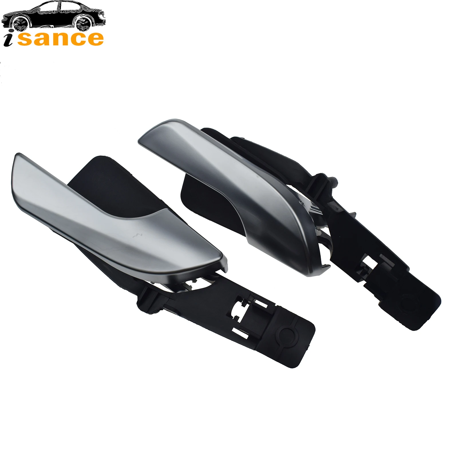 Car Interior Door Handle Chrome Front Left & Right For Alfa Romeo